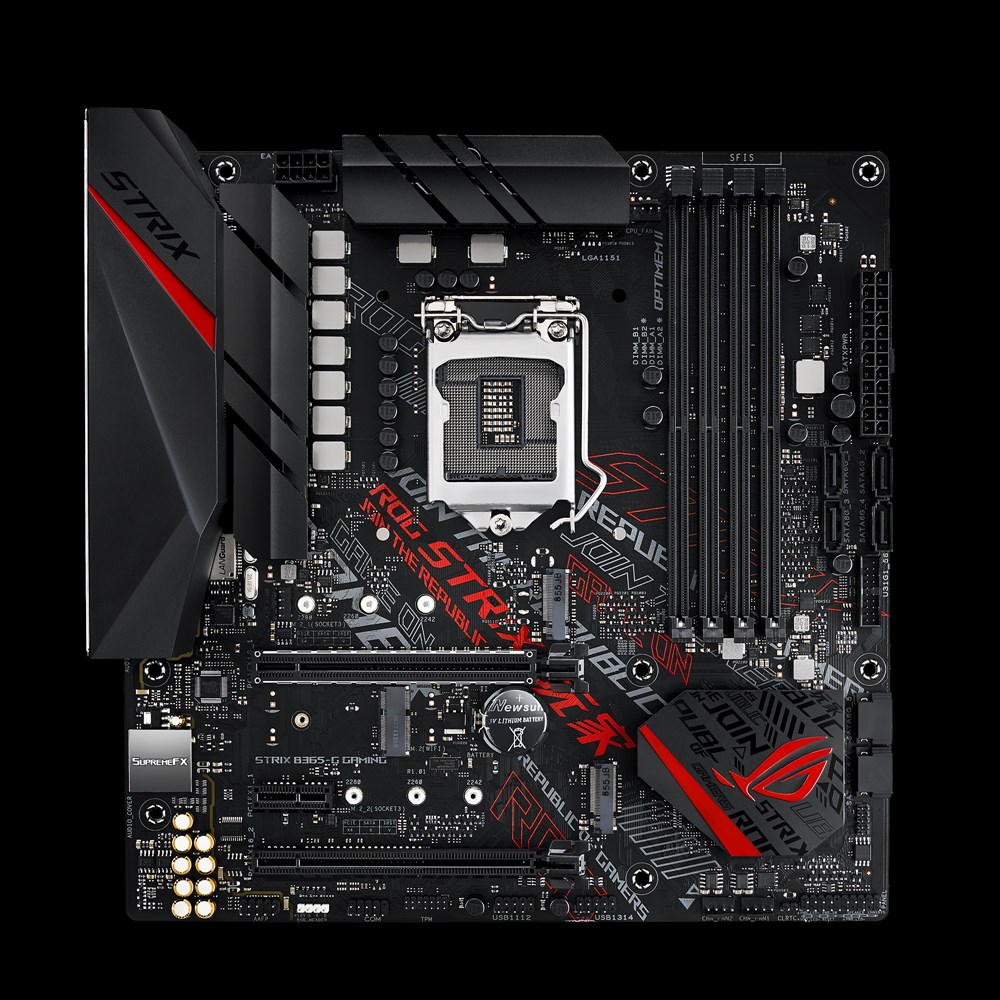 Asus Launches ROG Strix B365-G Gaming Motherboard - PC Perspective