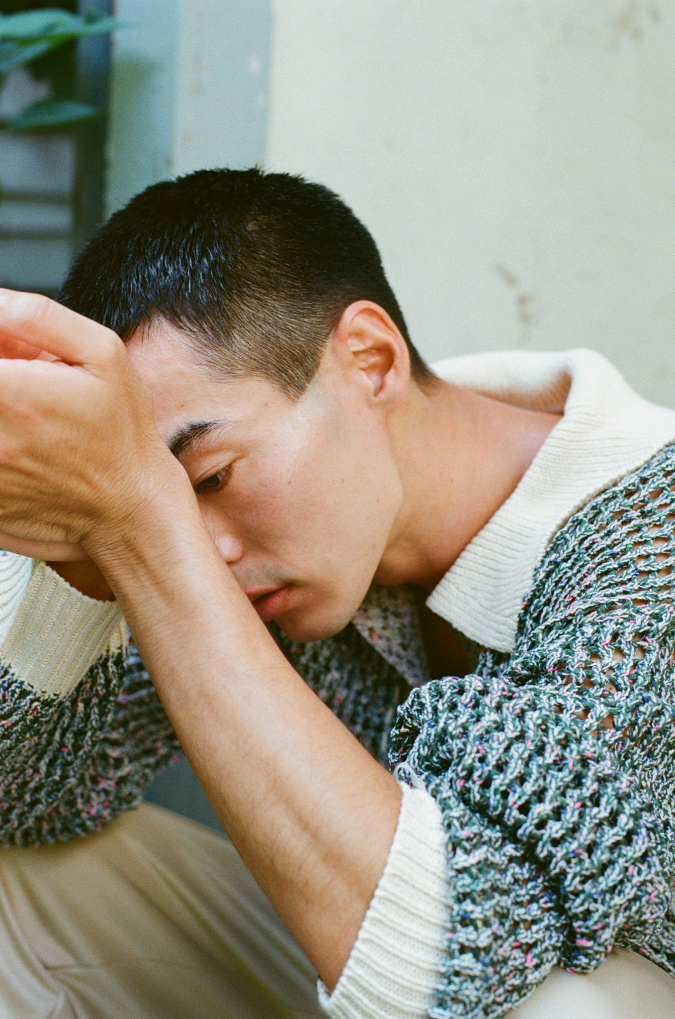 玉砂利のスキッパーニット – pamm.officialstore