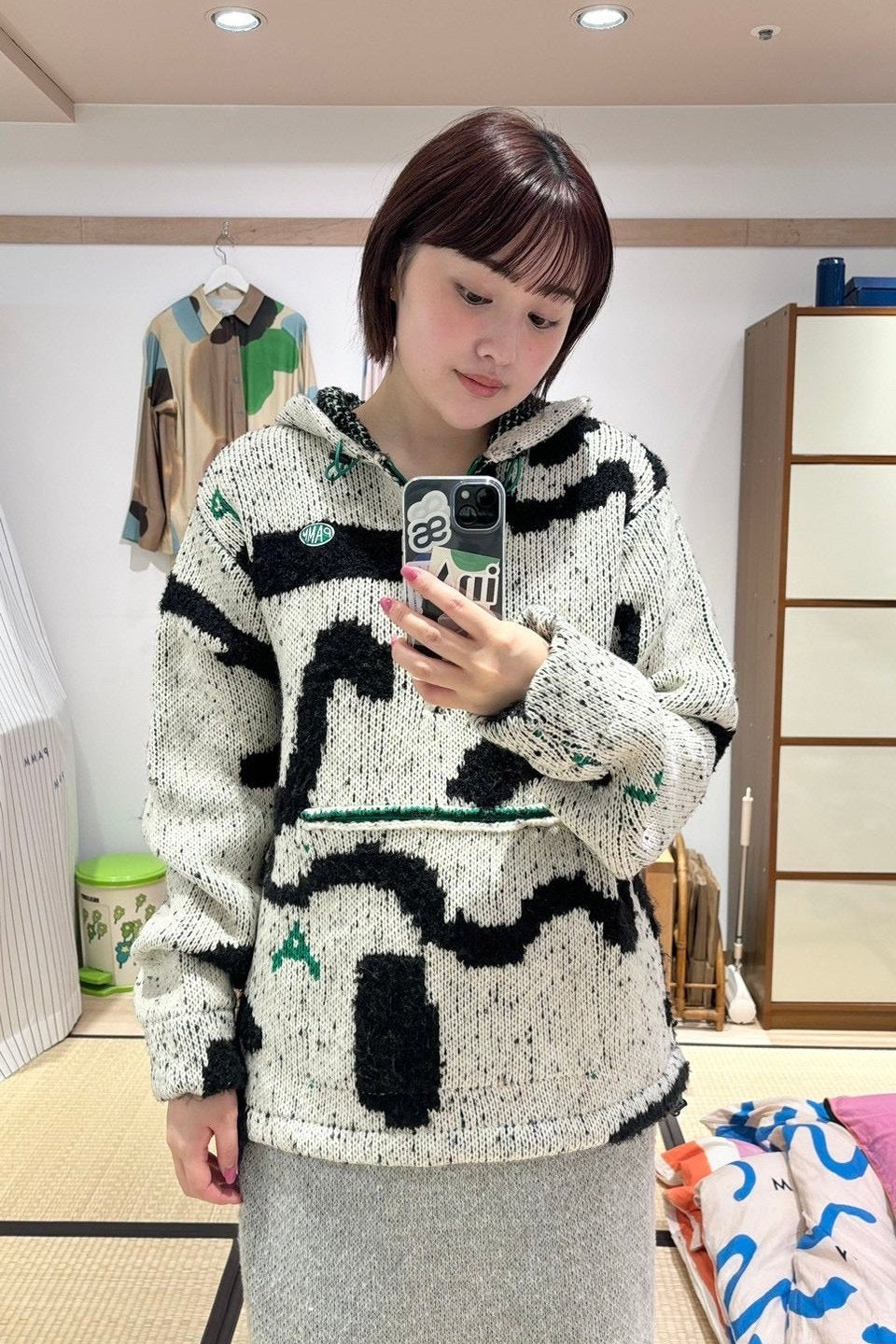 thanks sea knit anorak parka – pamm.officialstore