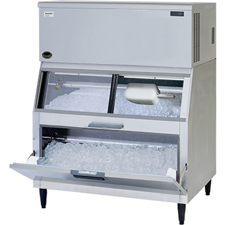 キューブアイス製氷機 【セル方式】スタックオンタイプ SIM-AS240R-FB4