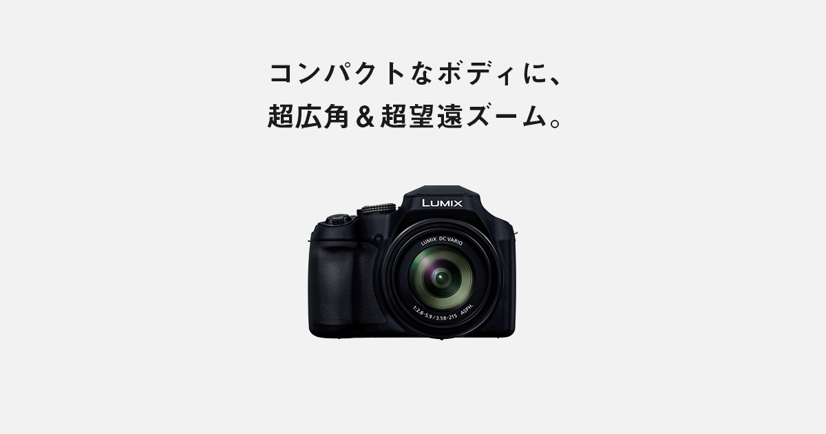 概要 デジタルカメラ DC-FZ85D | LUMIX（ルミックス） ミラーレス一眼
