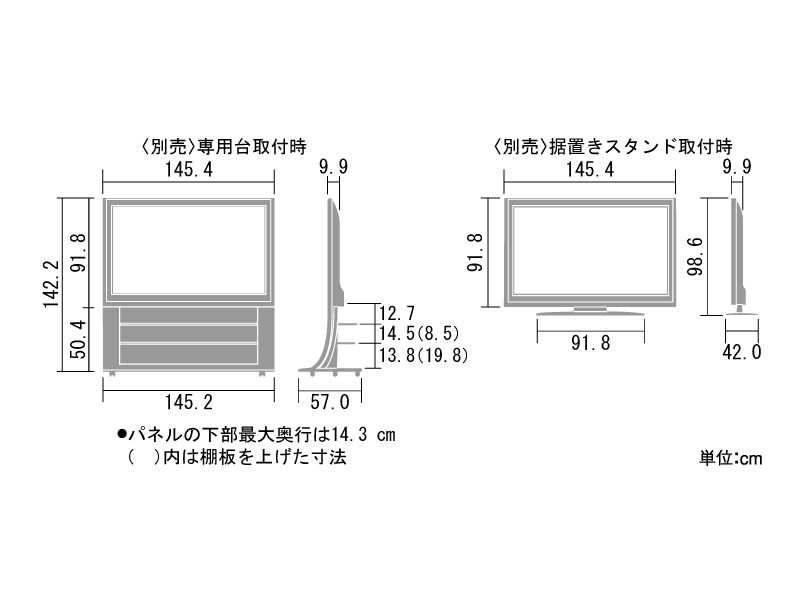 詳細情報 地上・BS・110度CSデジタルハイビジョンプラズマ