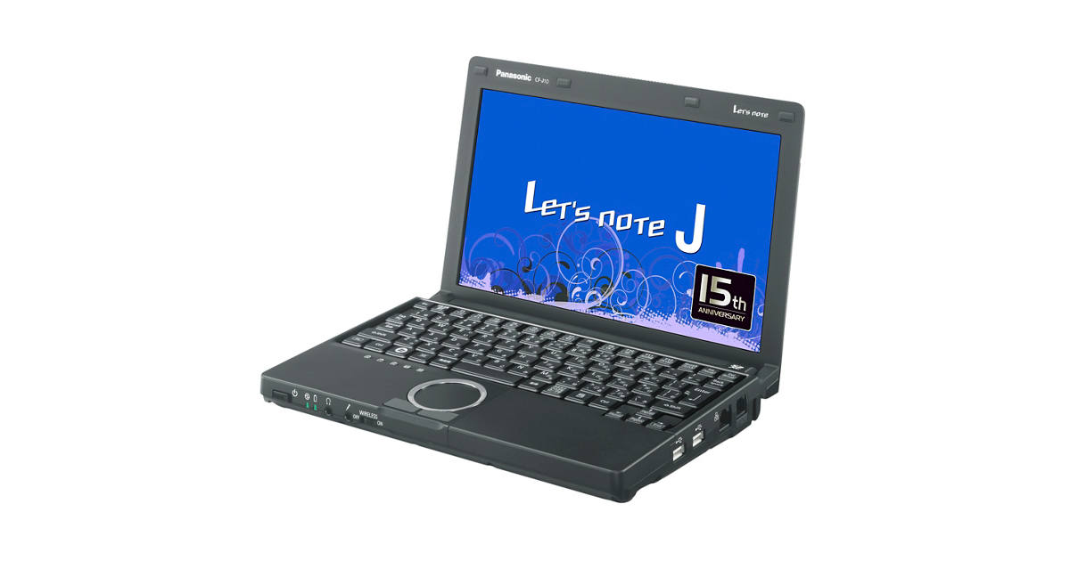 概要 ノートパソコン（ハイパフォーマンスモデル） CF-J10UYBHR