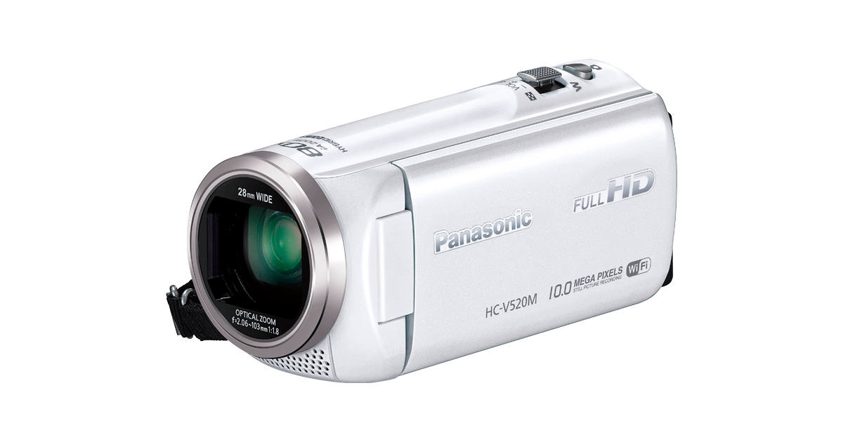 概要 デジタルハイビジョンビデオカメラ HC-V520M | デジタルビデオ
