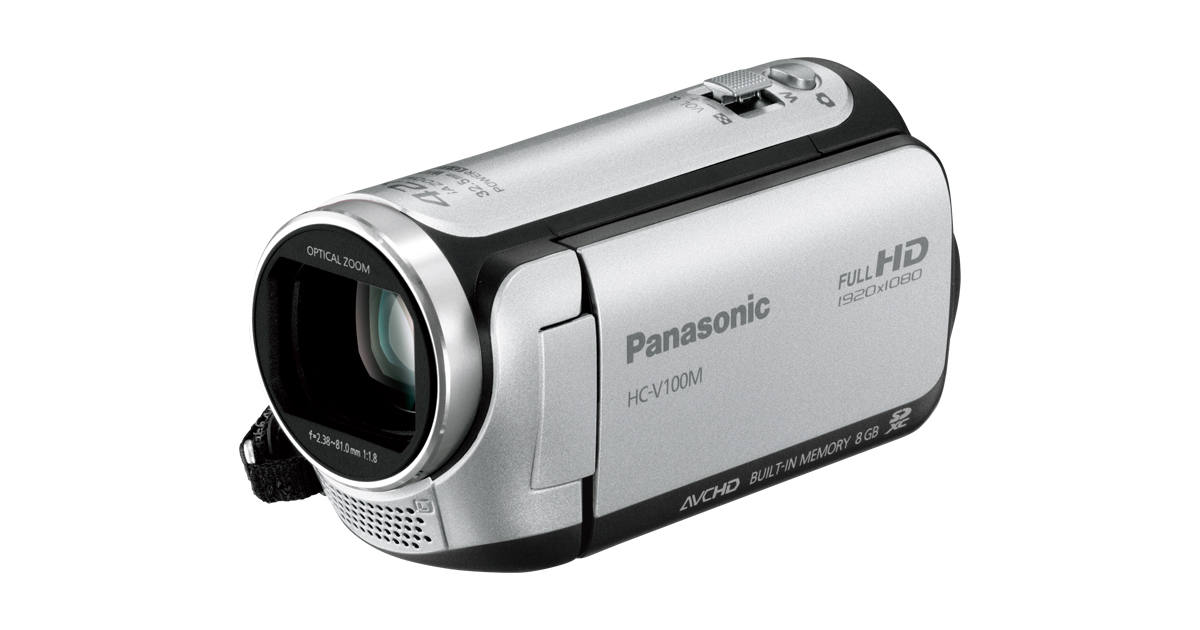 概要 デジタルハイビジョンビデオカメラ HC-V100M | デジタルビデオ