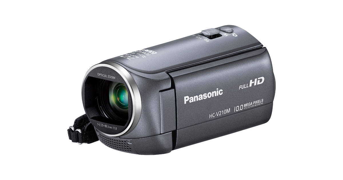 概要 デジタルハイビジョンビデオカメラ HC-V210M | デジタルビデオ