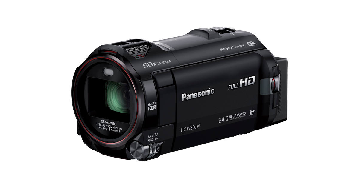 概要 デジタルハイビジョンビデオカメラ HC-W850M | デジタルビデオ