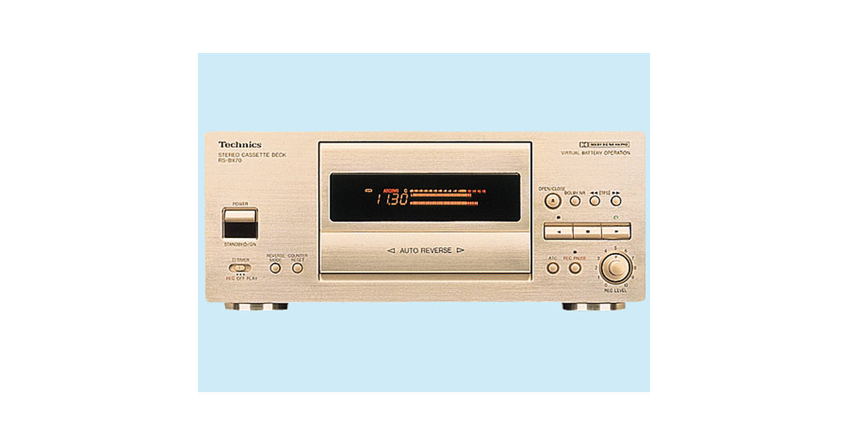 概要 カセットデッキ RS-BX70 | ミニコンポ／スピーカーシステム