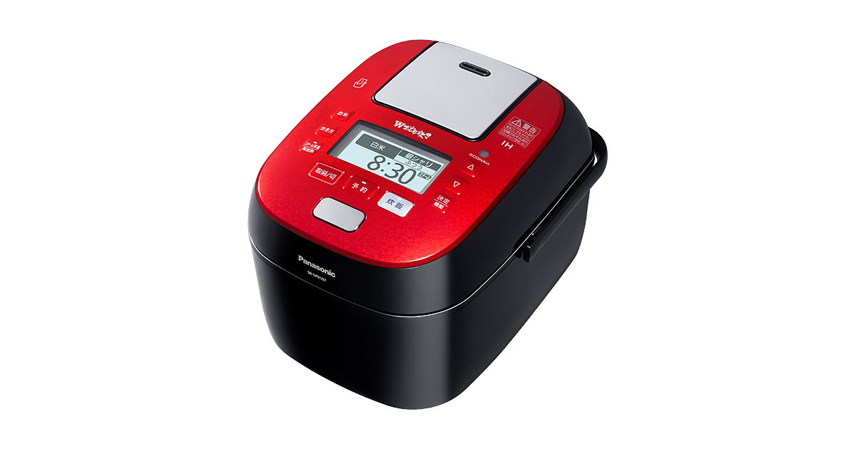 概要 スチーム&可変圧力IHジャー炊飯器 SR-SPX107 | 炊飯器 | Panasonic