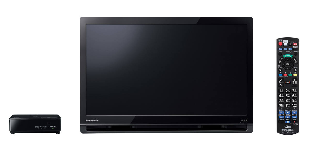 概要 ポータブル地上・BS・110度CSデジタルテレビ UN-19F9