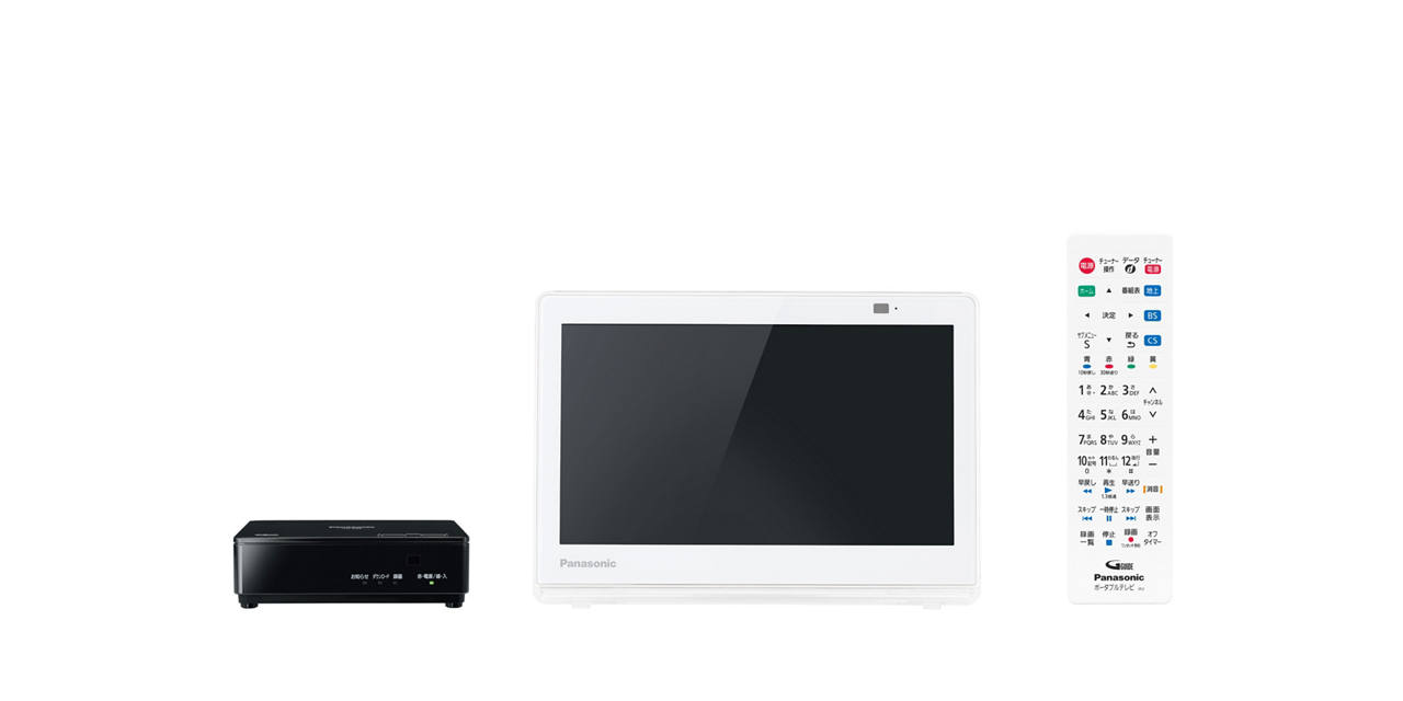 概要 ポータブル地上・BS・110度CSデジタルテレビ UN-10CE9