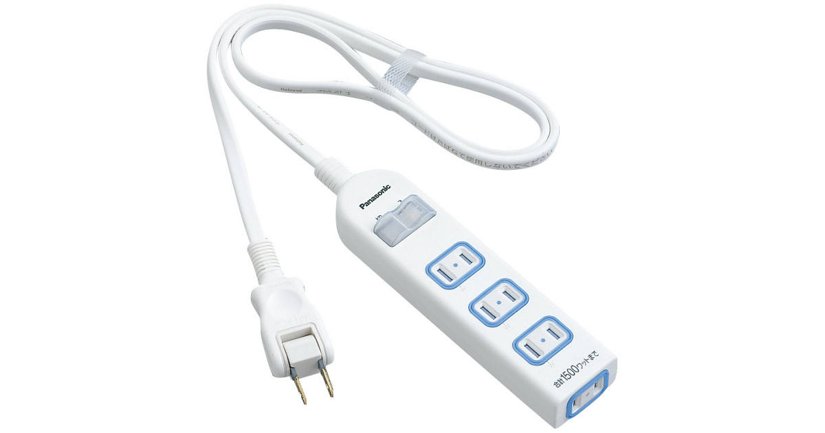 概要 ザ・タップX（4コ口）（3m） WHA25342WKP | 配線器具 | Panasonic