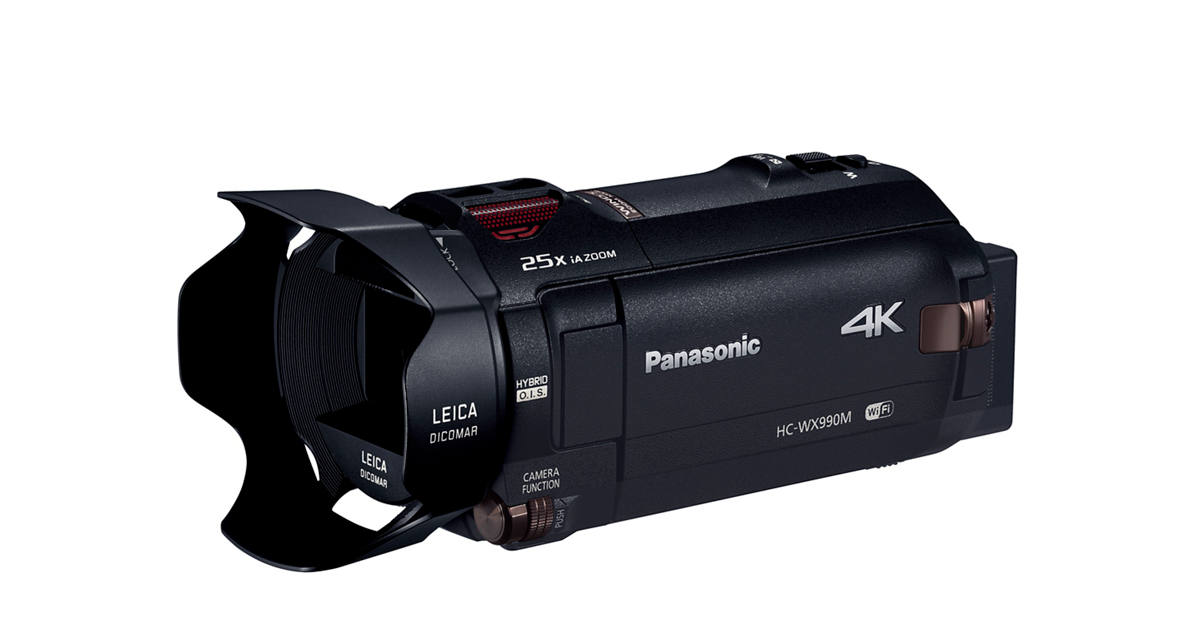 概要 デジタル4Kビデオカメラ HC-WX990M | デジタルビデオカメラ