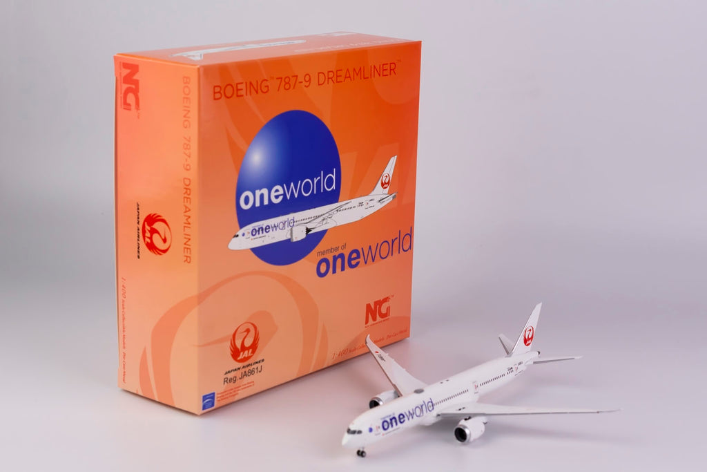 Japan Airlines Boeing 787-9 JA861J One World NG Model 55083 Scale