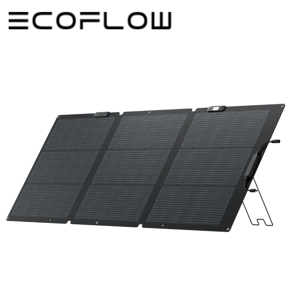 ECO FLOW】160w両面ソーラーチャージャー