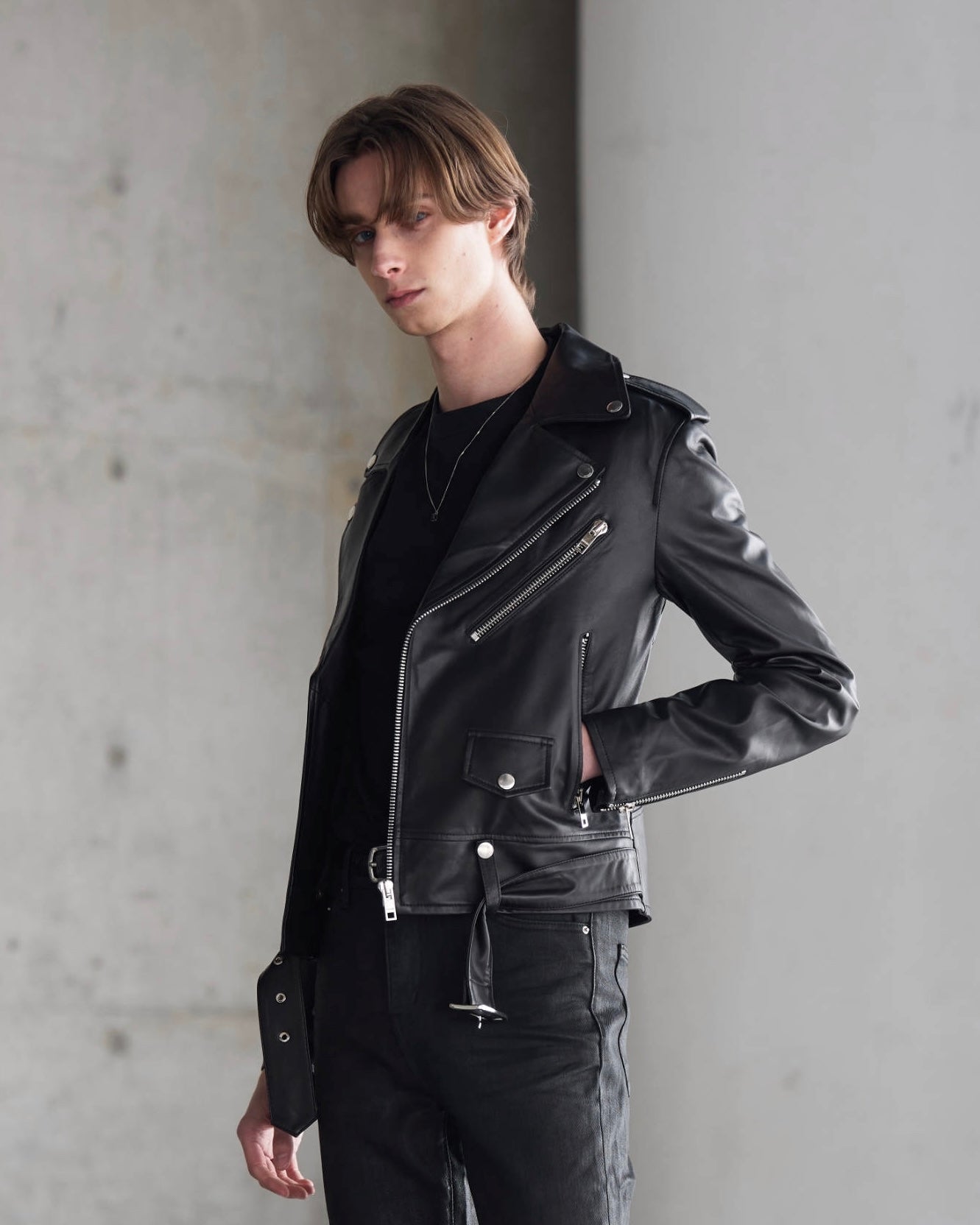 LAMB LEATHER RIDERS JACKET