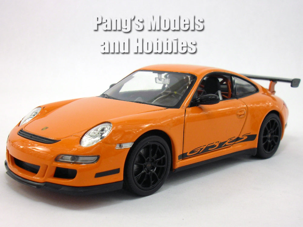 2008 Porsche 911 997 GT3 RS Orange 1/24 Diecast Metal Model by