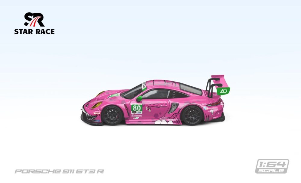 Star Race AO Racing Porsche 911 GT3, Rexy and Roxy in acrylic box