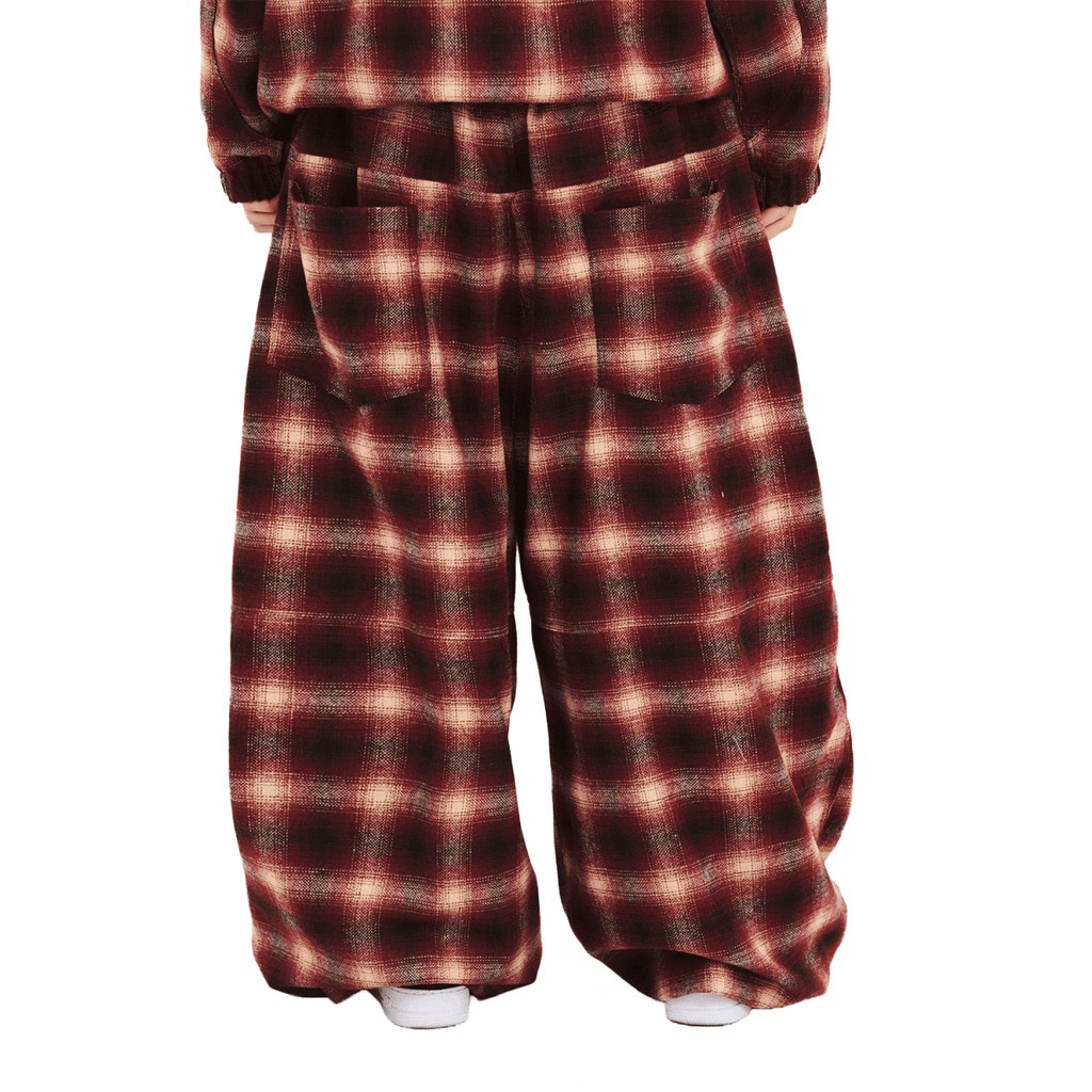 Bsrabbit DSXBS New Super Wide Pant 2025 Red Check – Pacific Boarder