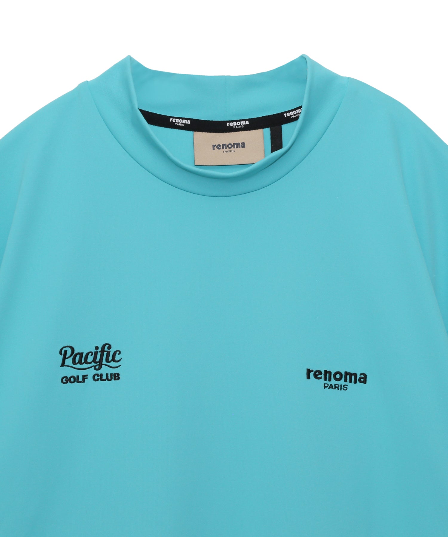 renoma golf × PGC SS MOCK NECK – Pacific GOLF CLUB