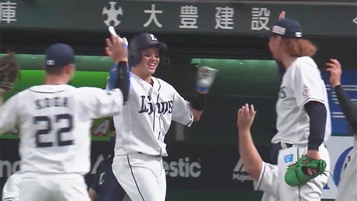 埼玉西武が森友哉、山川穂高、呉念庭の3者連続ホームランで先制！｜パ