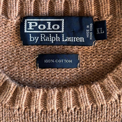 Polo by Ralph Lauren ラルフ ローレン コットンニット ベージュ (XL