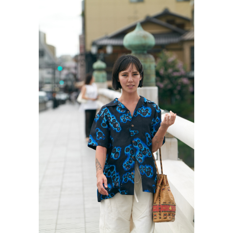 静嘉堂文庫美術館 京友禅 アロハシャツ ＜曜変天目＞ | 京友禅アロハ