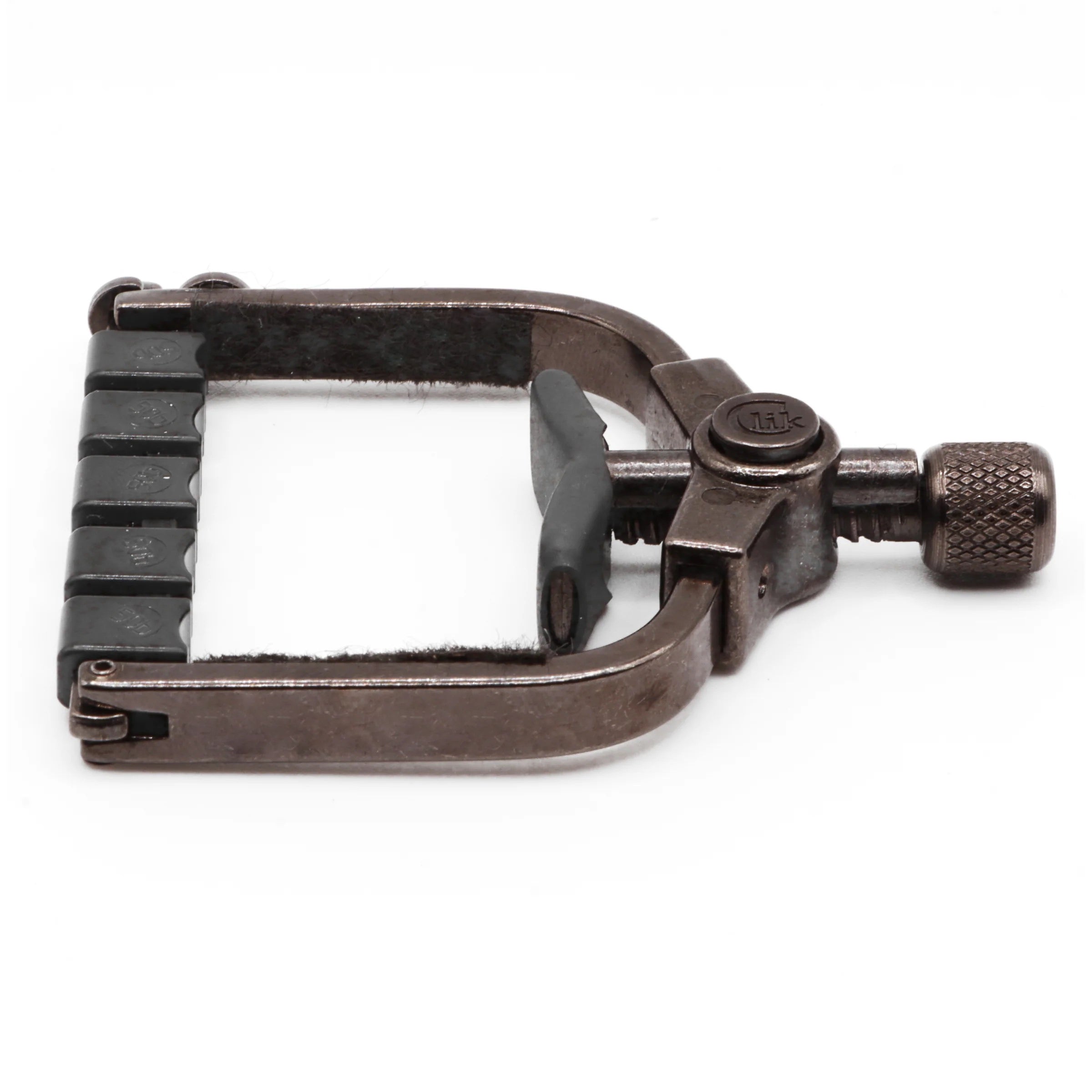 Paige Clik ETI Banjo / Ukulele Capo - Smokey Black Nickel – Paige