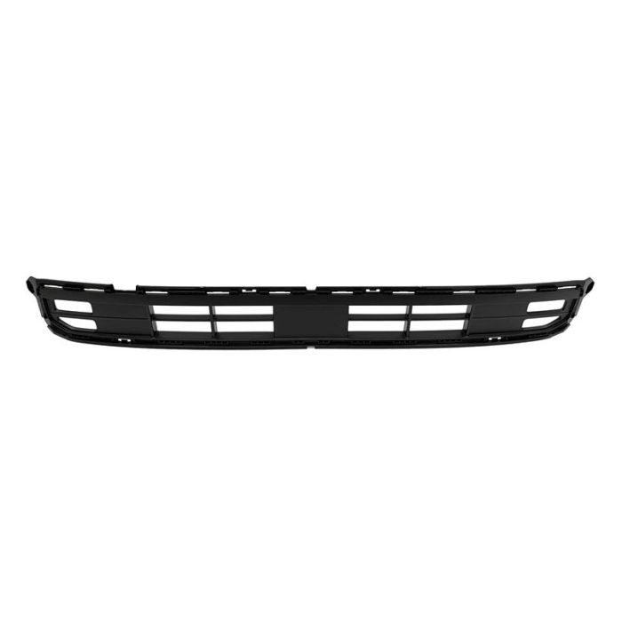 KIA TELLURIDE FRONT BUMPER GRILLE LOWER TXT-BLACK (W/FOG) OEM