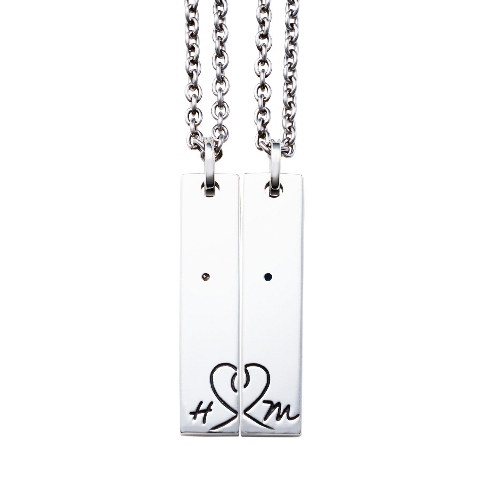 ホリミヤ 堀京子 宮村伊澄｜ペアネックレス シルバー HOM-PAN001-002