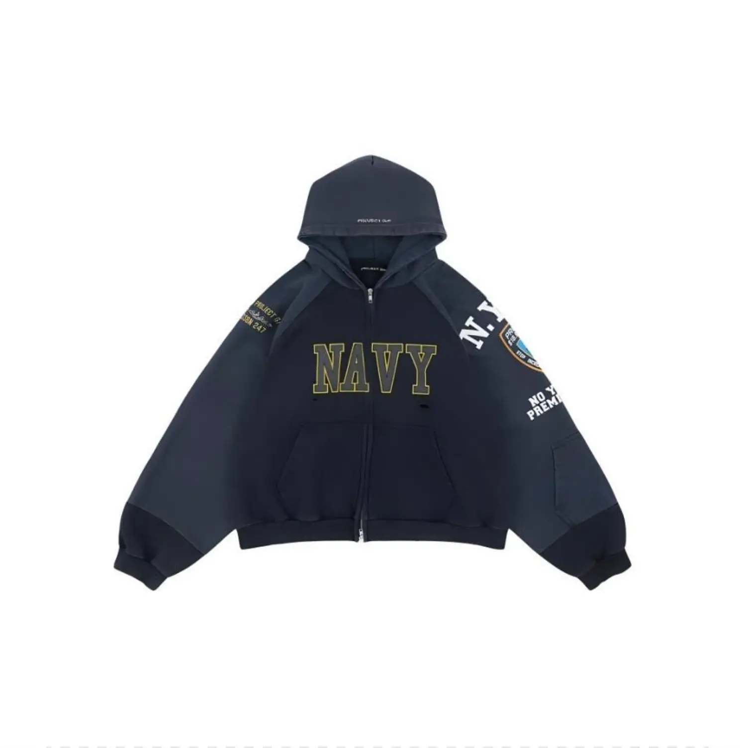 Купить оригинальную продукцию Zip-hoodie GRAILZ PROJECT G/R FW24