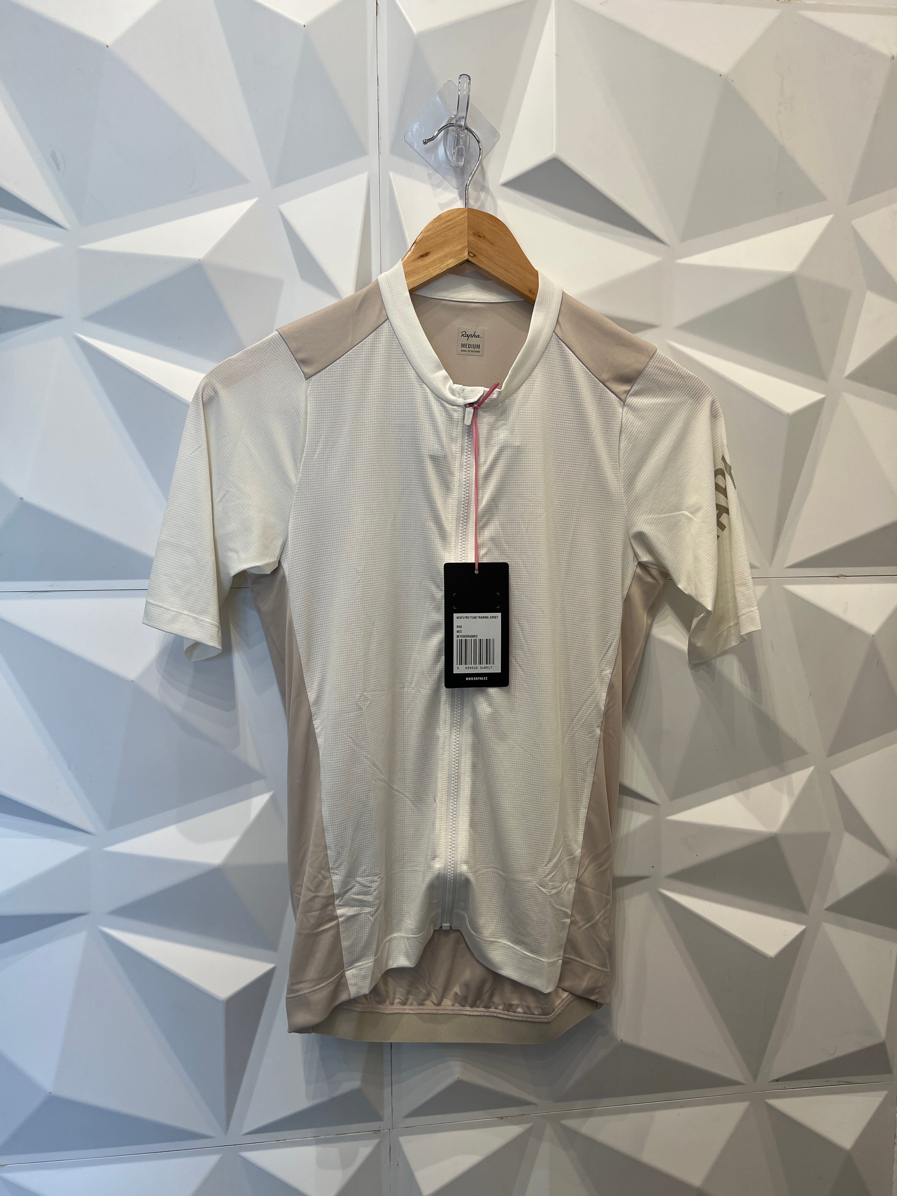 Rapha Men's Pro Team Training Jersey - WAS White Alyssum / Silver