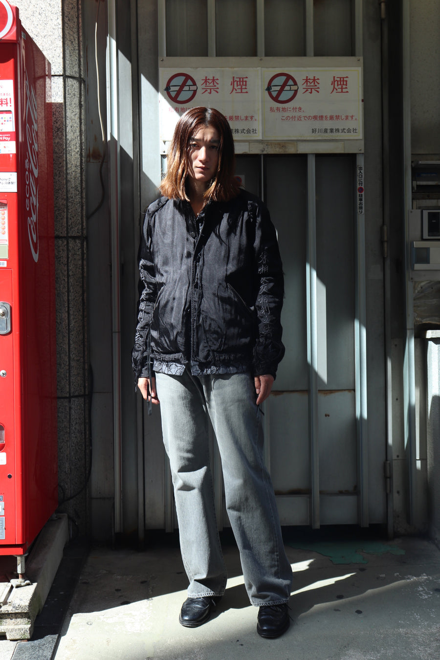 ー］Minus(マイナス)のLove Jacket BLACK(アウター)の通販｜PALETTE