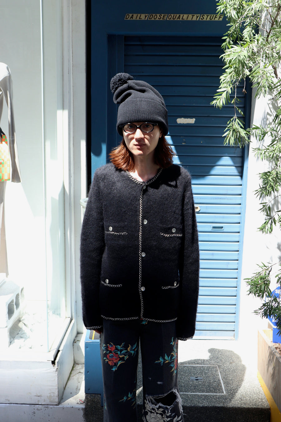 BED J.W. FORD(ベッドフォード)のChain Mohair Cardiganの通販