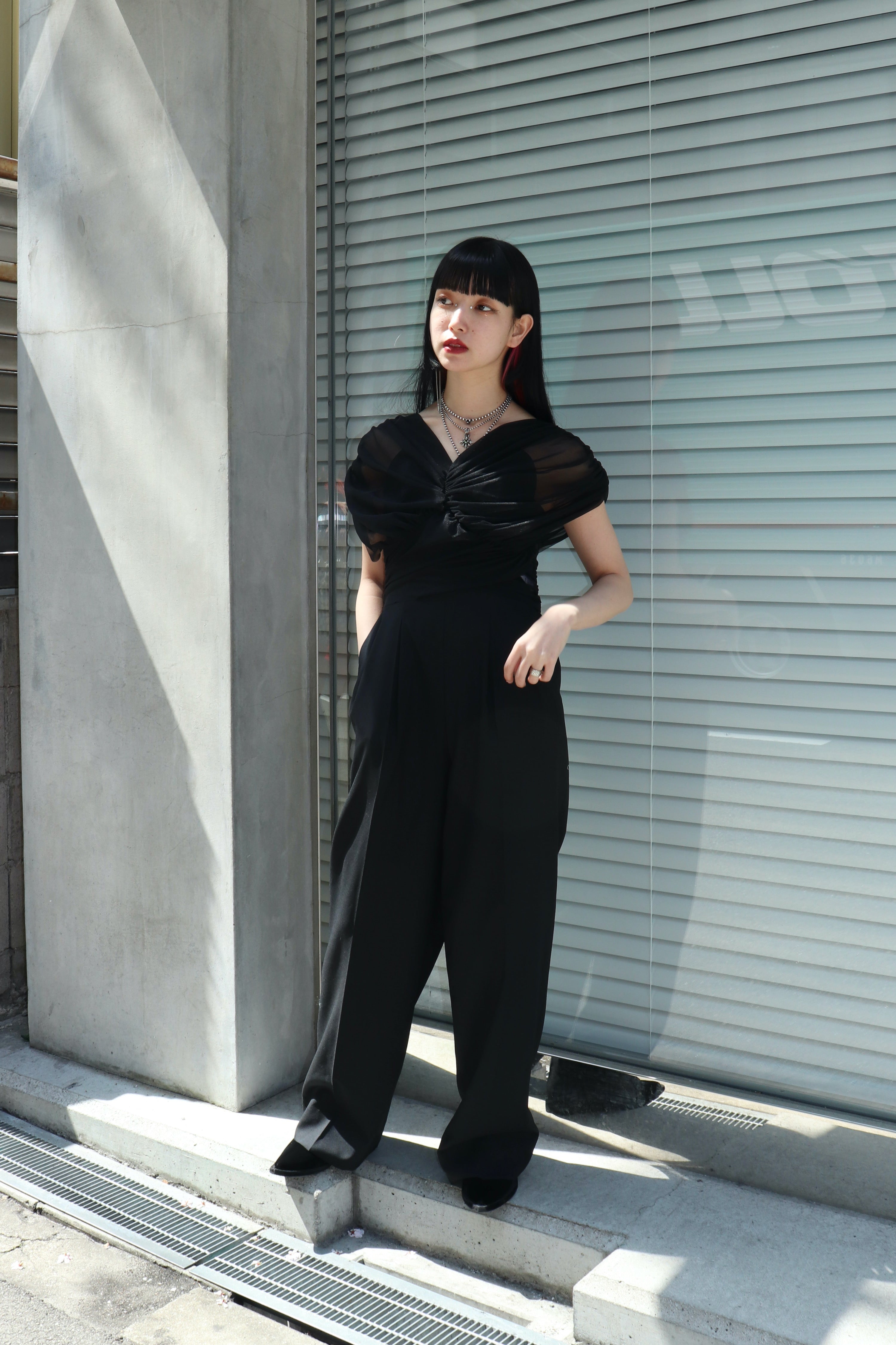 FETICO(フェティコ)の2WAY BRA JUMPSUITS BLACK(ジャンプスーツ)の通販
