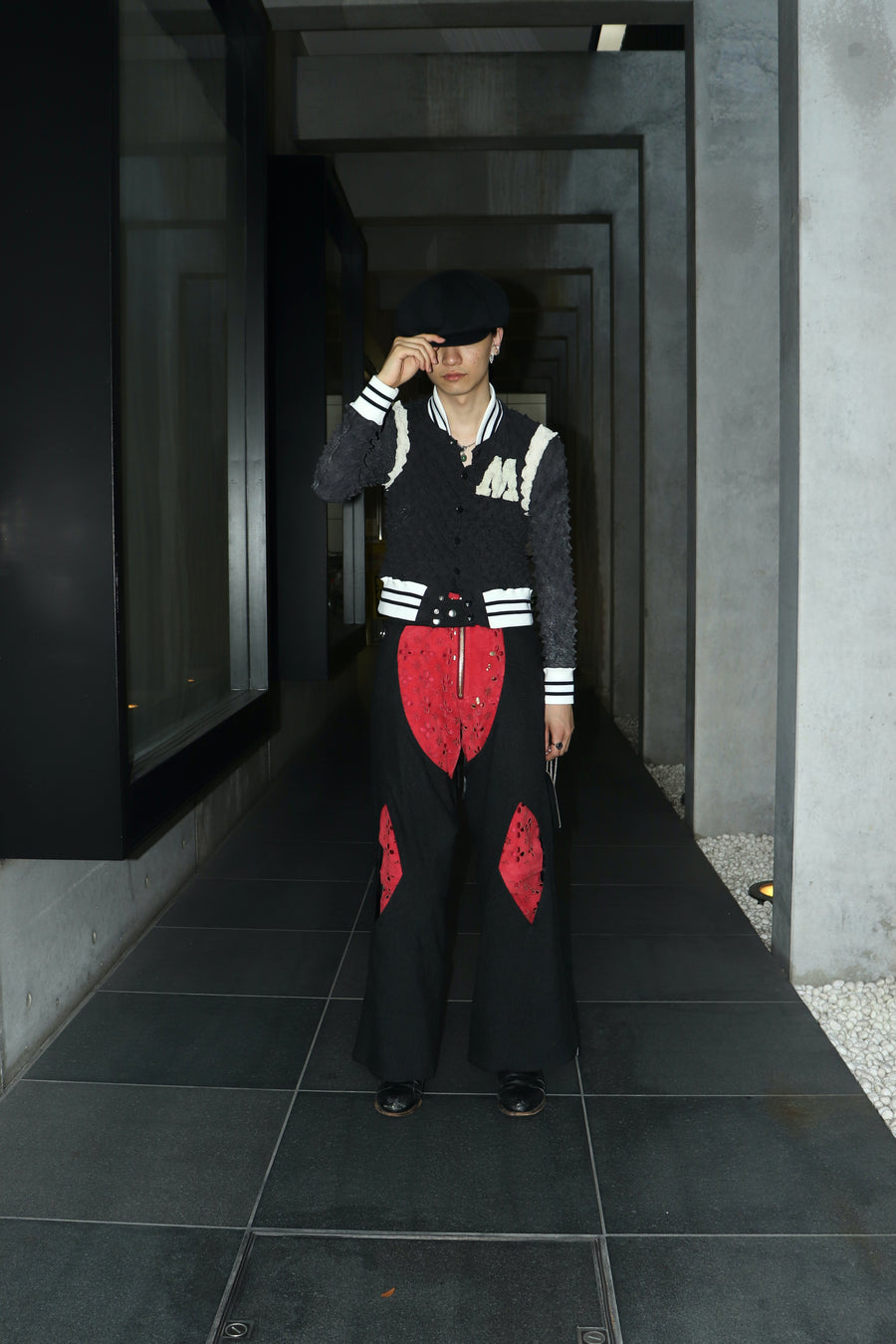 MASU(エムエーエスユー)のSPIKY STADIUM JACKET BLACKの通販｜PALETTE