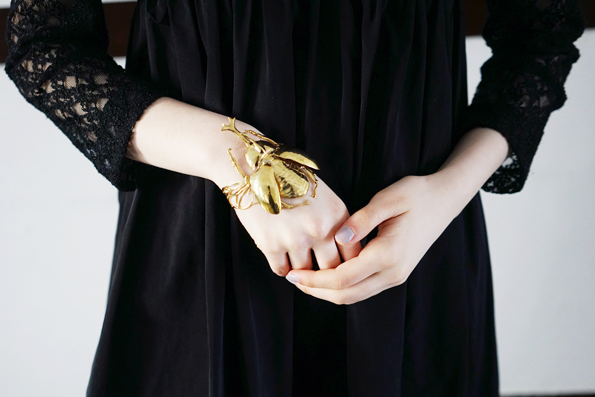 AHCAHCUM あちゃちゅむ ahcahcum×Ishida Makoto カブトムシ バングル