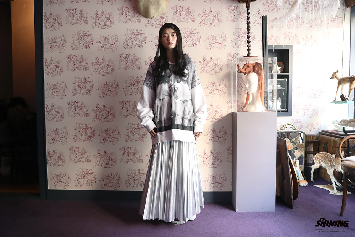 AHCAHCUM あちゃちゅむ シャイニングフーディー [01-211-8601/01白]