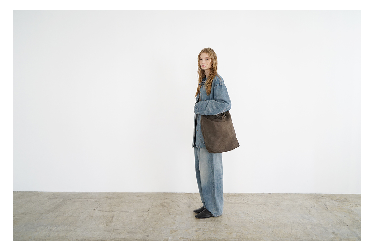 YOKO SAKAMOTO / ヨーコサカモト RESEARCHER BAG-LARGE[BROWN-FG] 正規