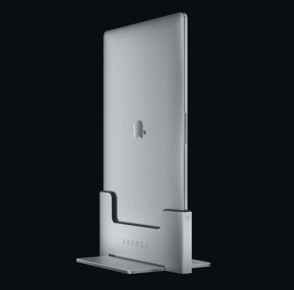 Brydge、縦置きドック「MacBook Vertical Dock」の13インチMacBook Air
