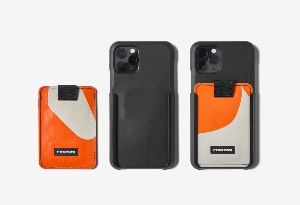 FREITAG、カードホルダーと組み合わせ可能な「F385 CIRC-CASE IPHONE