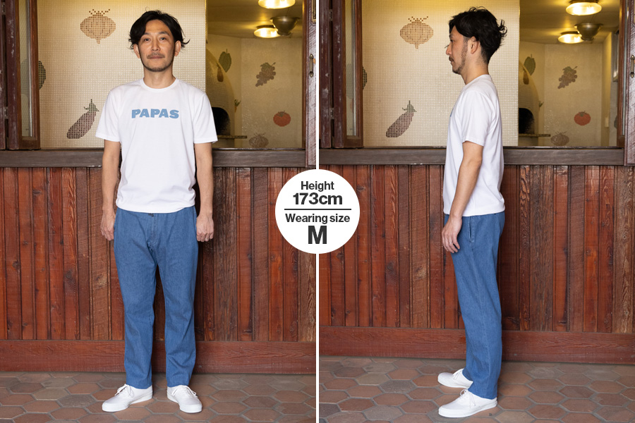 サイズアレンジで見せる夏のデニムスタイル ｜ PAPAS COMPANY｜パパス