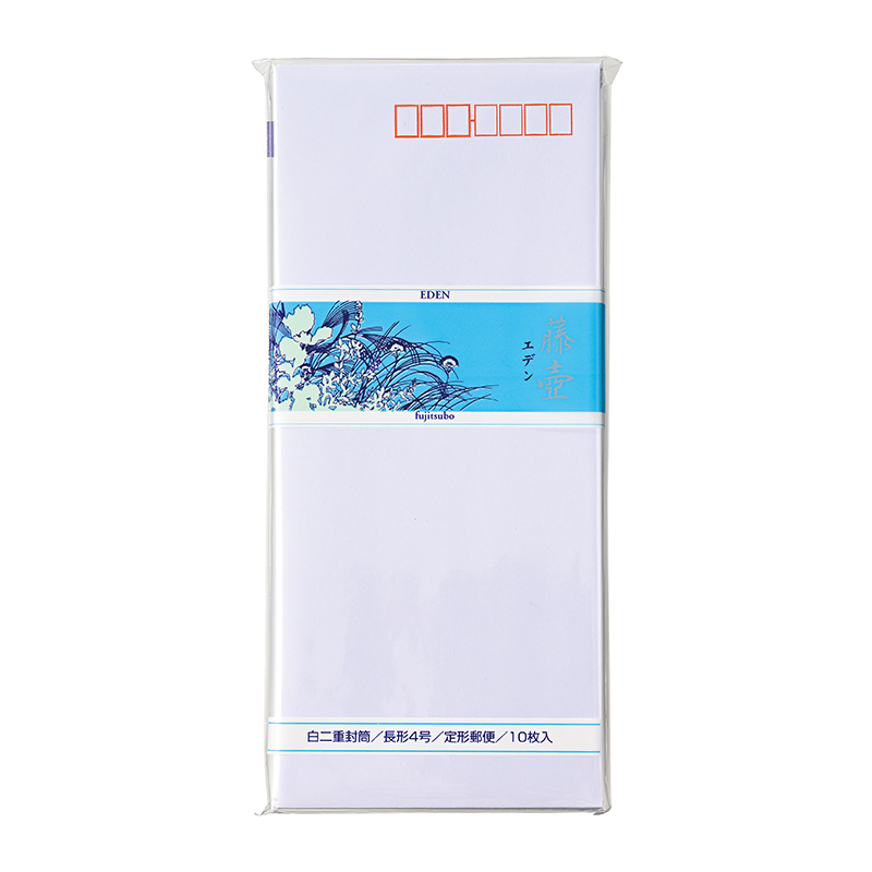藤壷 二重封筒 エデン フ-31: レター（便箋・封筒）｜株式会社マルアイ
