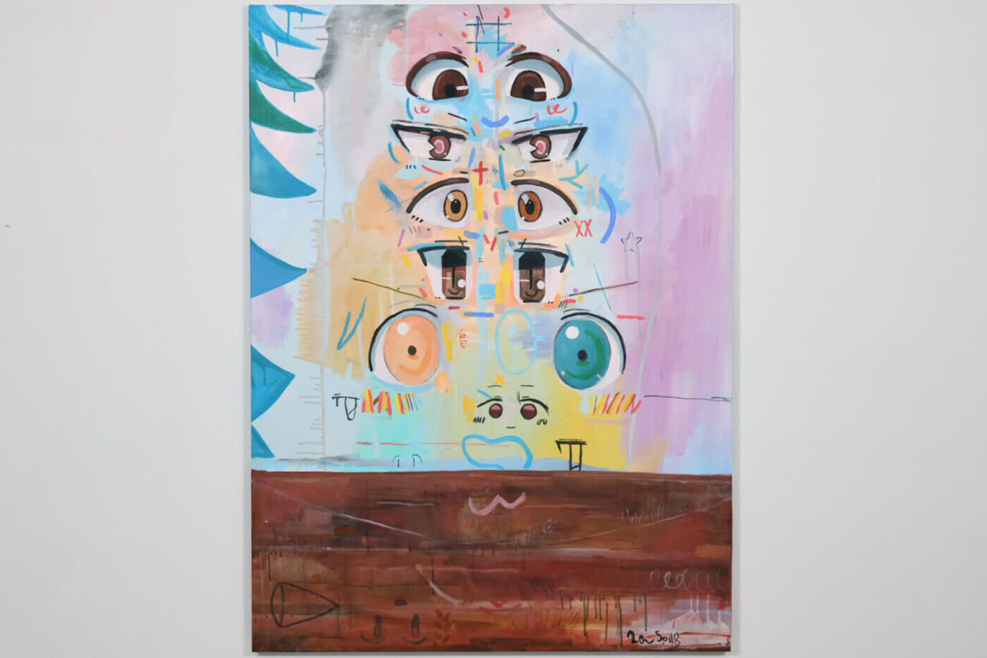 藤城嘘、NAZE、ク渦群によるグループ展 「ECHA」、Marco Galleryにて