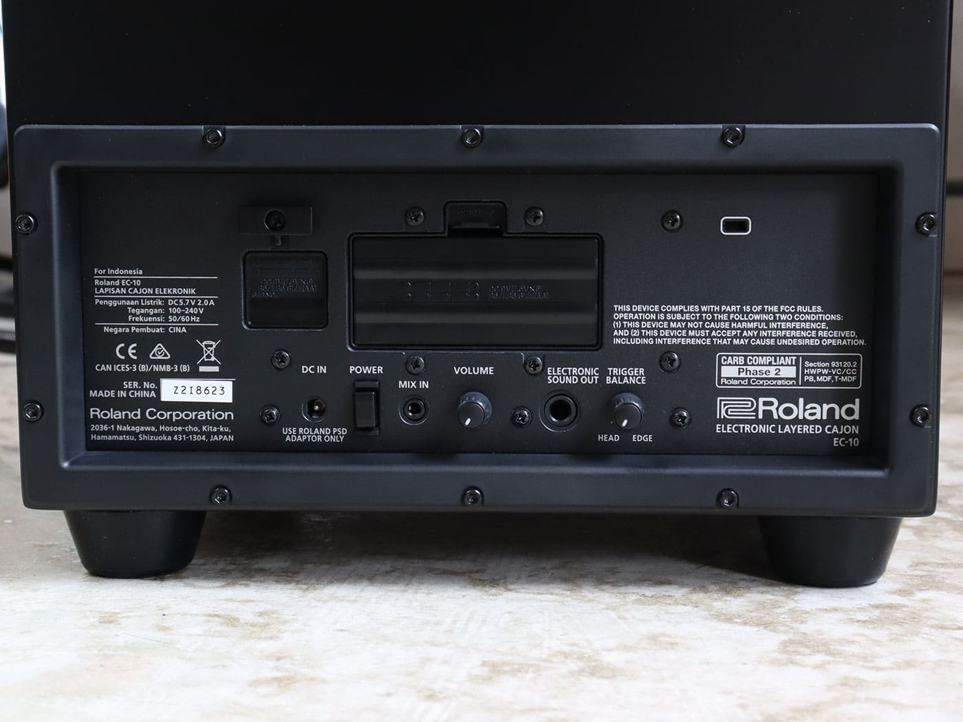 中古】Roland Electronic Layered Cajon EC-10 エレクトロニック