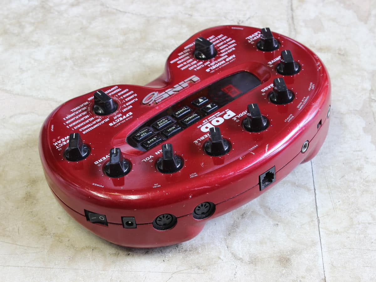 中古】LINE6 POD 2.0 アンプシミュレーター/マルチエフェクター