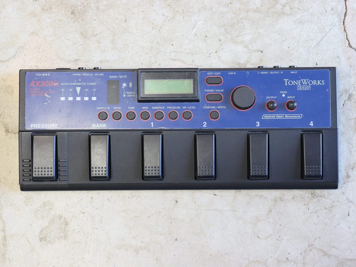 中古】KORG AX300G マルチエフェクター【販売完了】 - 神奈川県の中古