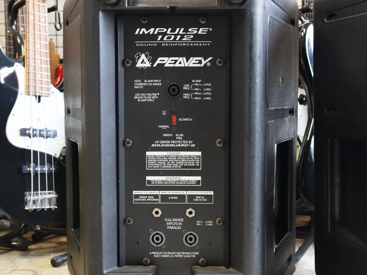 中古】PEAVEY IMPULSE 1012 1000W PAスピーカー ペア - 神奈川県の中古