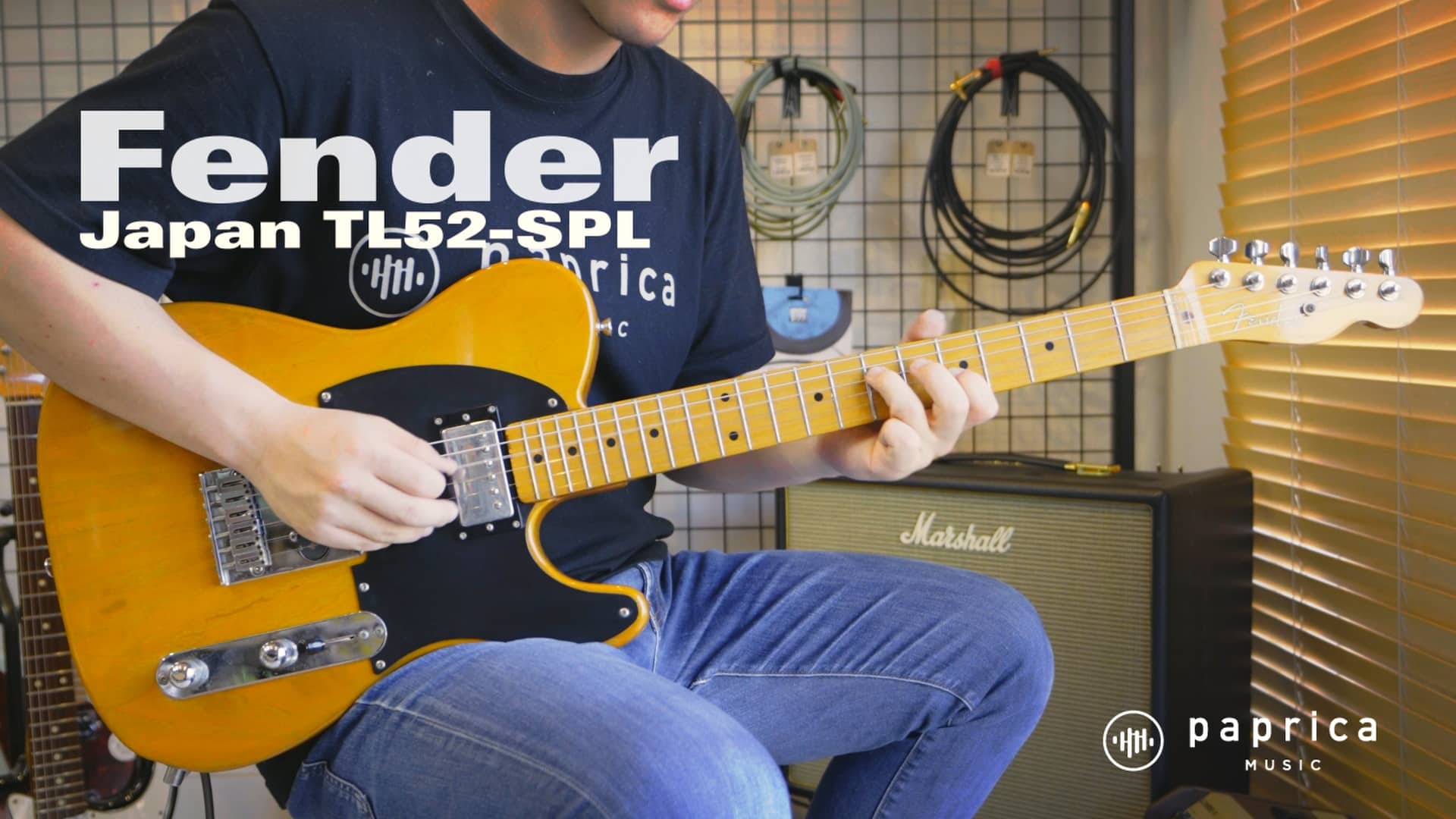 Fender Japan TL52-SPL Iシリアル 1989~1990年製 - 神奈川県の中古楽器