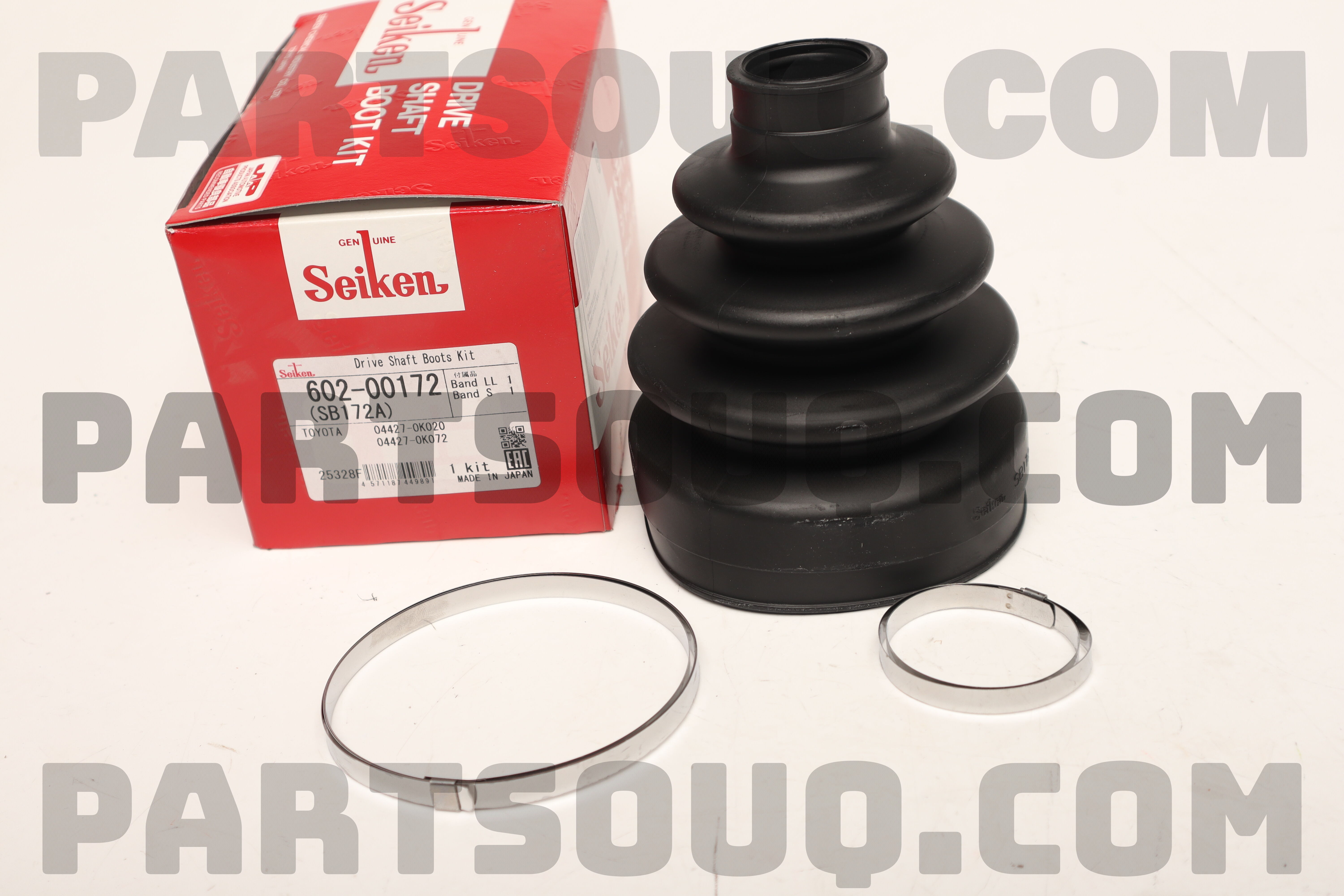 DRIVE SHAFT BOOT - (602-00172) - (SB172A) 044270K020 | SEIKEN